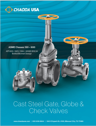 Cast Steel Gate, Globe and Check Valves Catalog